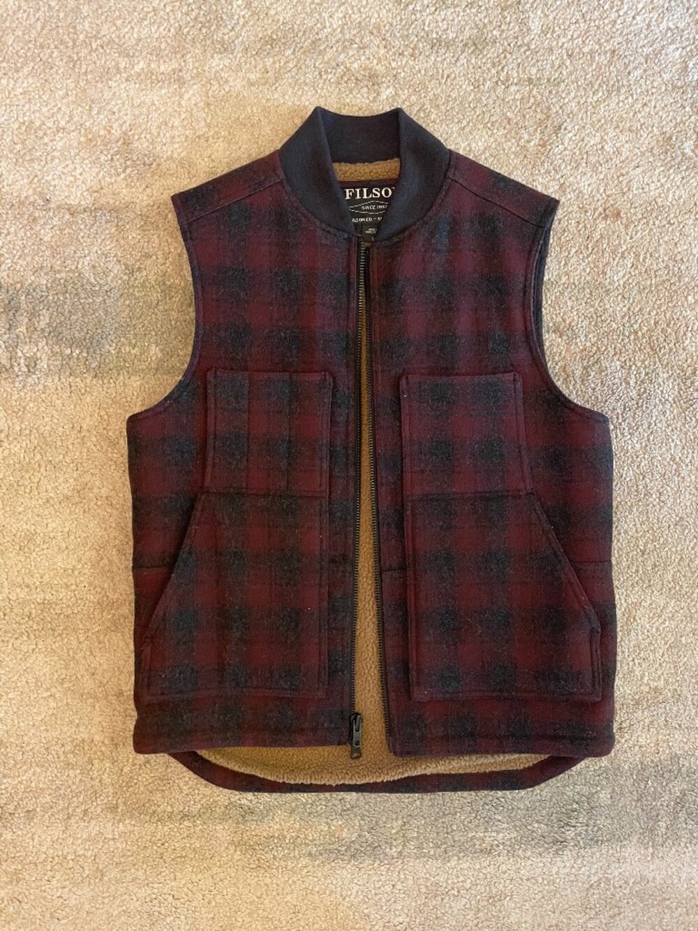 Filson Lined Mackinaw Work Vest